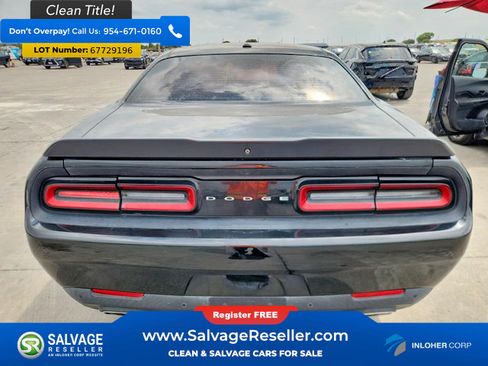 Used 2018 Dodge Challenger SXT w/ Blacktop Package RWD image 8