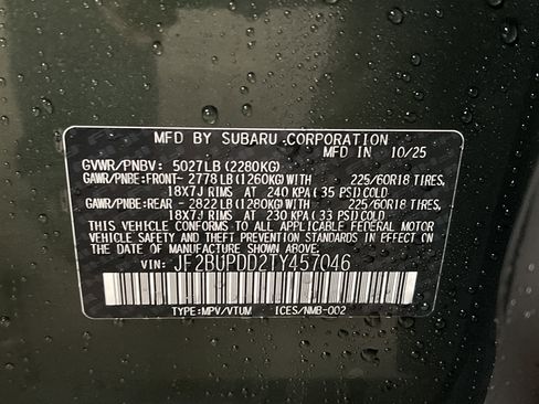 New 2026 Subaru Outback Limited image 26