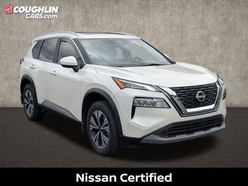 Certified 2023 Nissan Rogue SV w/ SV Premium B Package AWD/4WD image 1