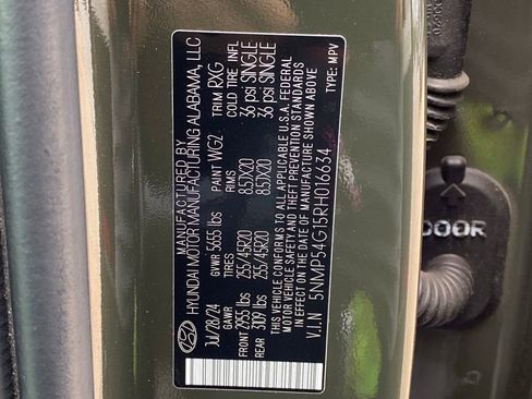 Used 2024 Hyundai Santa Fe Calligraphy FWD image 30