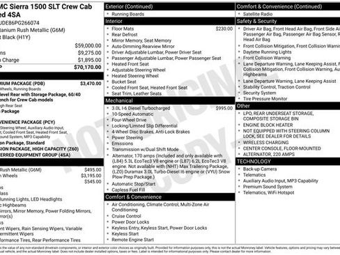 Used 2023 GMC Sierra 1500 SLT w/ SLT Premium Package AWD/4WD image 7