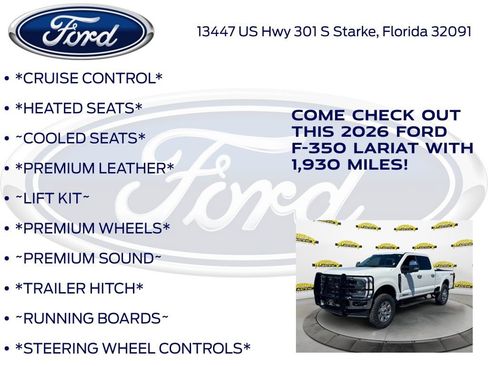 New 2026 Ford F350 Lariat w/ Lariat Ultimate Package AWD/4WD image 10