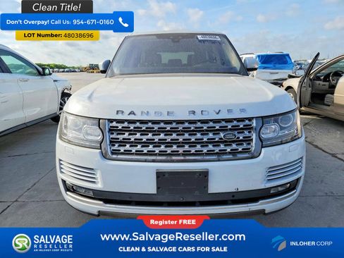 Used 2017 Land Rover Range Rover Supercharged AWD/4WD image 7