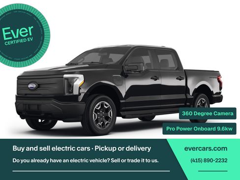 Used 2023 Ford F150 Lightning XLT AWD/4WD image 1