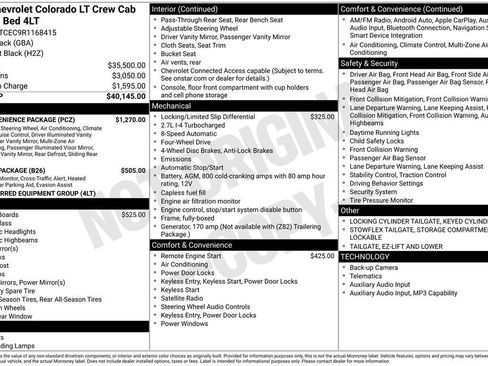 Used 2024 Chevrolet Colorado LT w/ LT Convenience Package AWD/4WD image 26