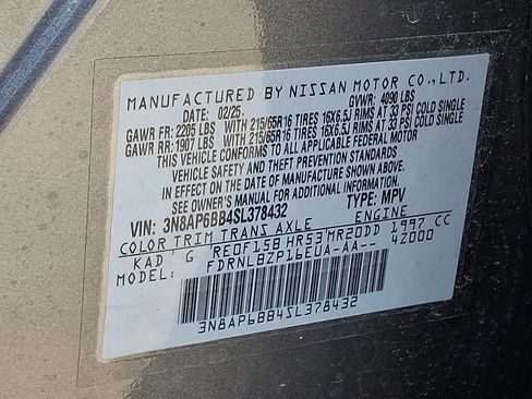 Certified 2025 Nissan Kicks S AWD/4WD image 26