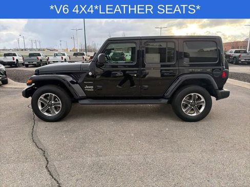 Used 2021 Jeep Wrangler Unlimited Sahara w/ Uconnect 4C Nav & Sound Group image 7