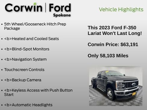 Used 2023 Ford F350 Lariat image 6