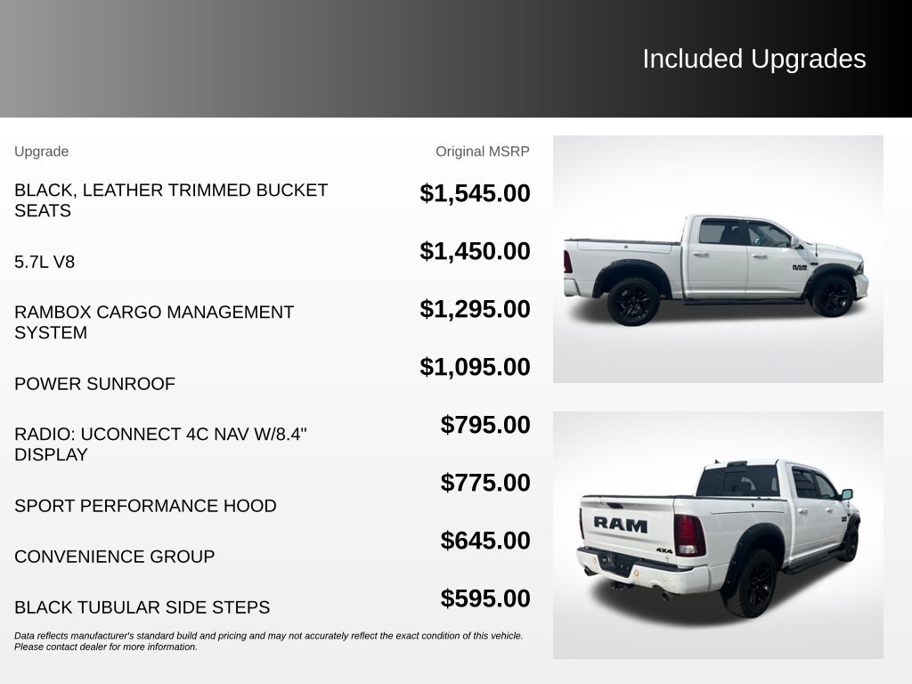 Used 2018 RAM 1500 Sport w/ Convenience Group AWD/4WD image 5
