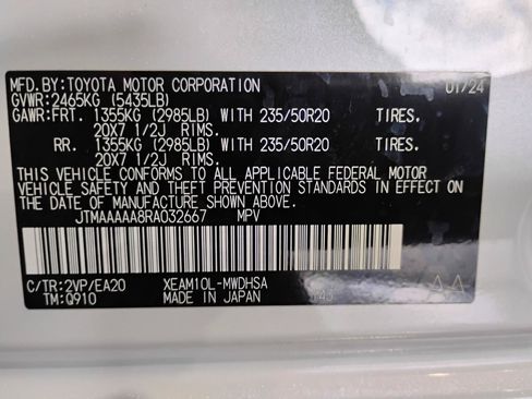 Used 2024 Toyota bZ4X FWD image 99