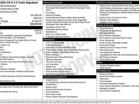 Used 2025 MAZDA CX-5 Signature image 7