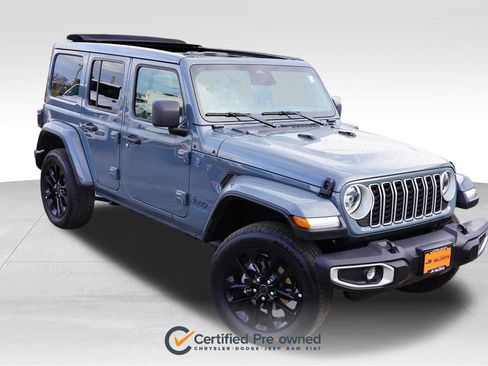 Certified 2025 Jeep Wrangler Unlimited Sahara w/ Safety Group image 1