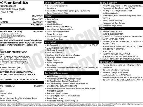 Used 2026 GMC Yukon Denali w/ Denali Reserve Package image 39