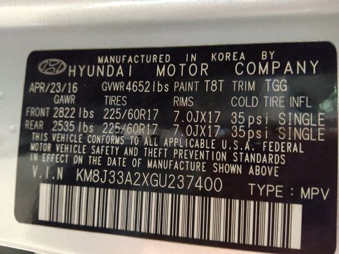 Used 2016 Hyundai Tucson Eco FWD image 33