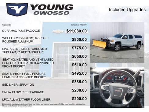 Certified 2018 GMC Sierra 2500 SLT w/ Duramax Plus Package image 4