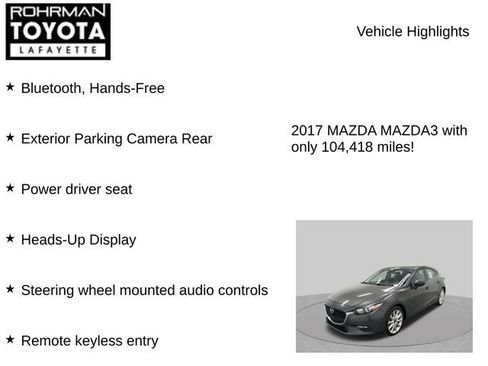 Used 2017 MAZDA MAZDA3 Touring FWD image 7