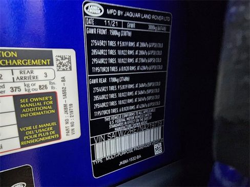 Used 2022 Land Rover Range Rover Sport SVR image 33