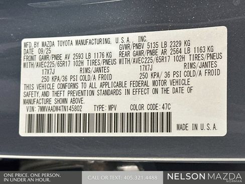 Used 2026 MAZDA CX-50 AWD 2.5 Hybrid w/ Cargo Package image 34