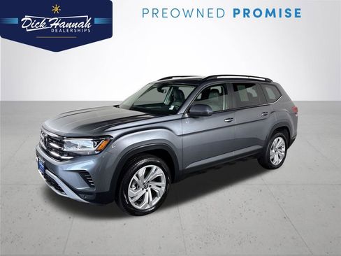 Certified 2023 Volkswagen Atlas SE w/ Panoramic Sunroof Package AWD/4WD image 1