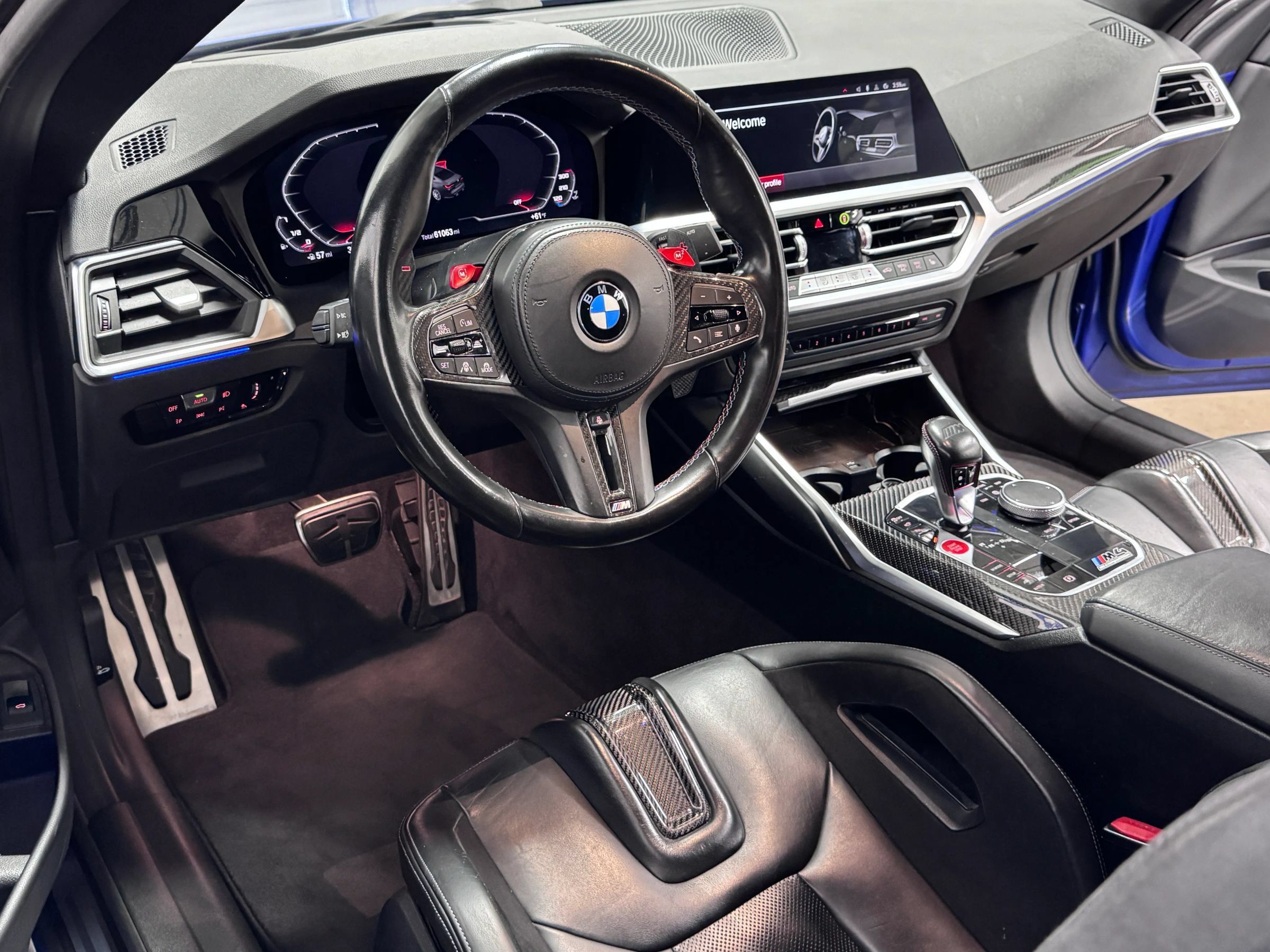 Used 2021 BMW M4 Competition w/ M Carbon Exterior Package RWD image 18