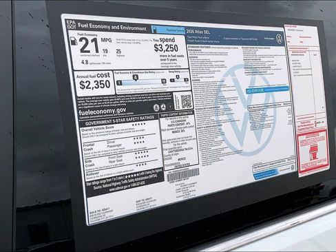 New 2026 Volkswagen Atlas SEL image 14