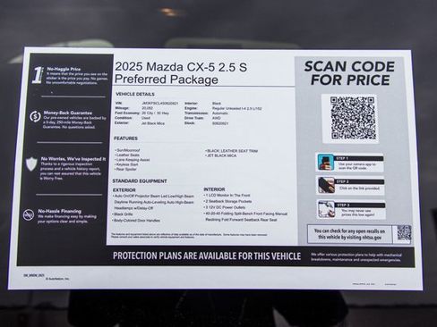 Used 2025 MAZDA CX-5 AWD 2.5 S w/ Preferred Package image 28