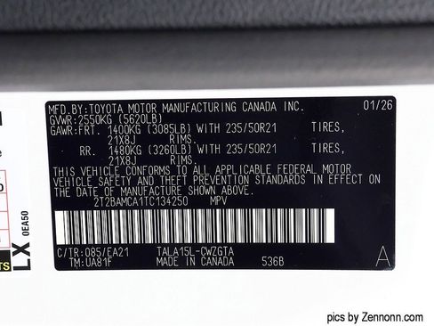 New 2026 Lexus RX 350 Premium w/ Convenience Package AWD/4WD image 27