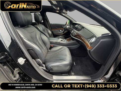 Used 2015 Mercedes-Benz S 550 Sedan w/ Sport Package image 13