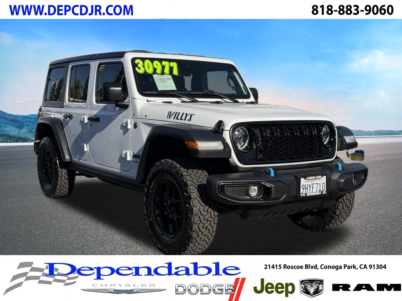 Certified 2024 Jeep Wrangler Unlimited AWD/4WD image 1