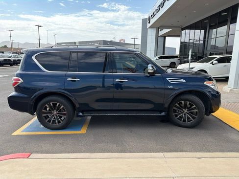 Used 2019 Nissan Armada Platinum w/ Captain's Chairs Package RWD image 6