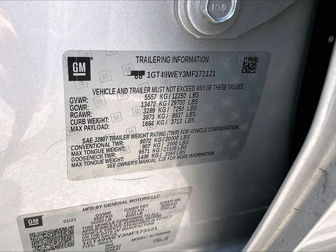 Used 2021 GMC Sierra 3500 Denali w/ Denali Ultimate Package AWD/4WD image 34