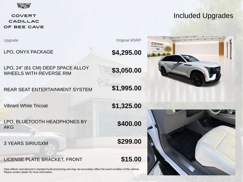 Used 2026 Cadillac Escalade IQ Sport 1 w/ LPO, ONYX Package AWD/4WD image 7
