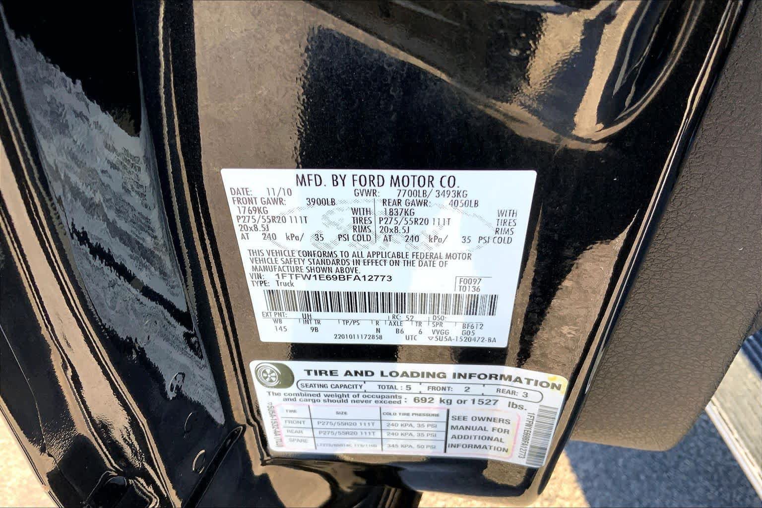 Used 2011 Ford F150 Platinum AWD/4WD image 29