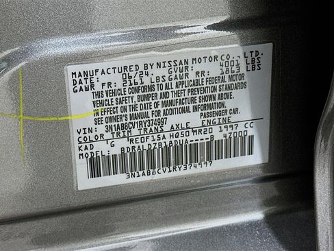 Used 2024 Nissan Sentra SV image 12