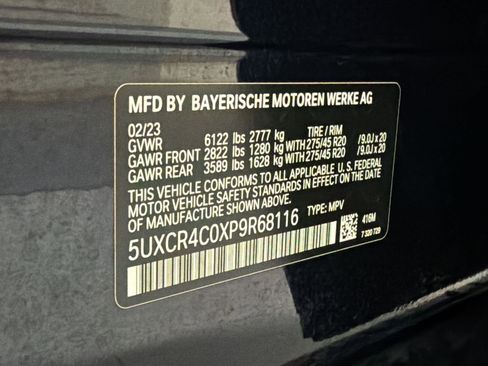 Used 2023 BMW X5 sDrive40i w/ M Sport Package RWD image 19