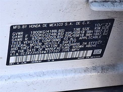 Used 2024 Honda HR-V Sport image 26