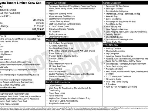 Used 2024 Toyota Tundra Limited AWD/4WD image 51