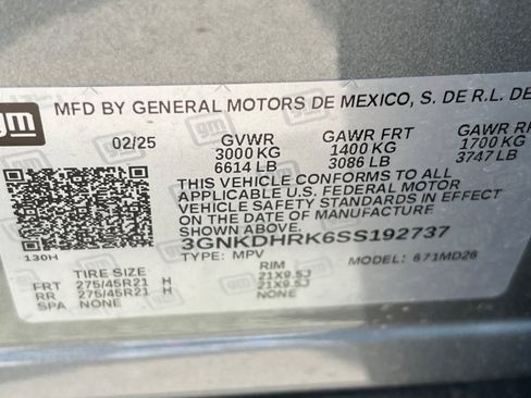 New 2025 Chevrolet Blazer EV RS image 22