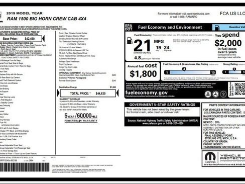 Used 2019 RAM 1500 Big Horn image 4