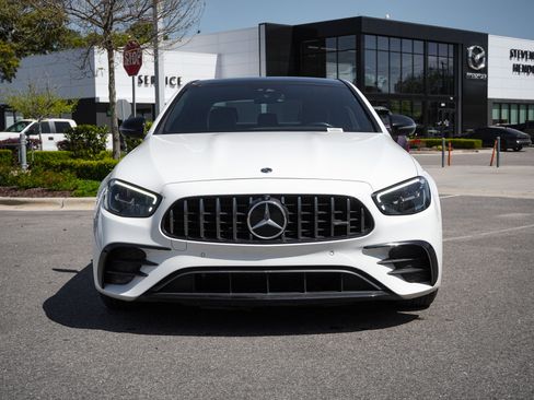 Used 2021 Mercedes-Benz E 53 AMG 4MATIC Sedan w/ AMG Night Package image 3