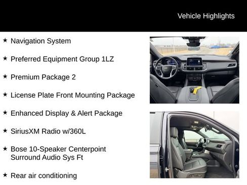 Certified 2023 Chevrolet Tahoe Premier w/ Premium Package 2 image 12