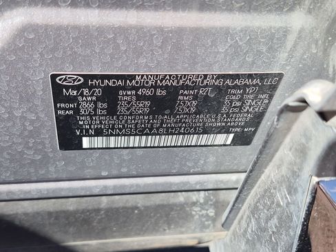 Used 2020 Hyundai Santa Fe Limited AWD/4WD image 38