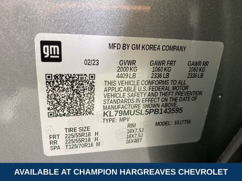 Certified 2023 Chevrolet TrailBlazer RS AWD/4WD image 42