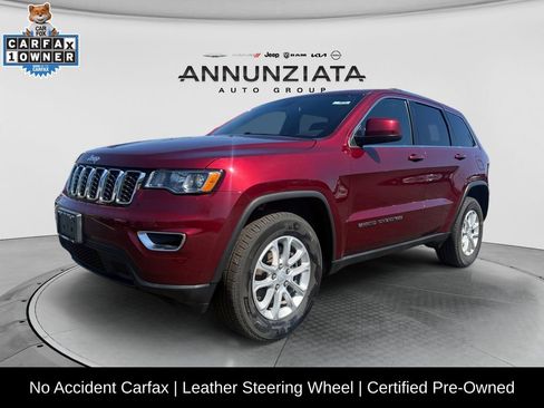 Certified 2021 Jeep Grand Cherokee Laredo AWD/4WD image 1