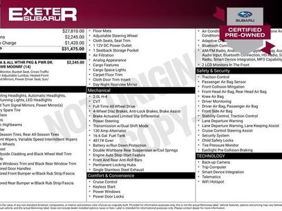 Certified 2025 Subaru Crosstrek 2.0i Premium