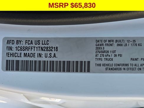 New 2026 RAM 1500 Big Horn AWD/4WD image 47