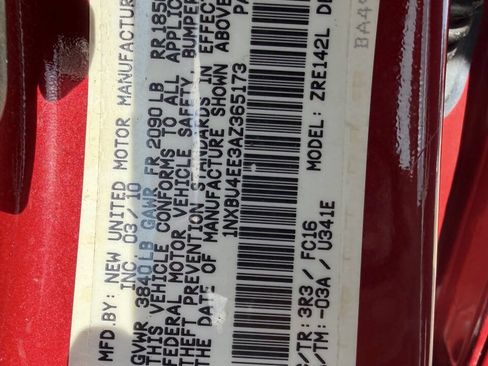 Used 2010 Toyota Corolla LE w/ All Weather Guard Pkg FWD image 21