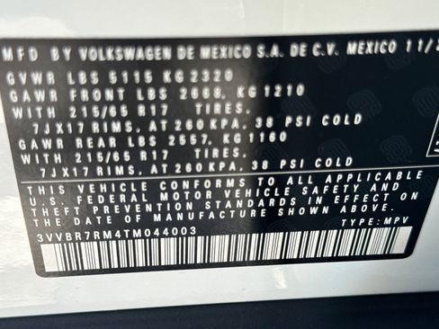 New 2026 Volkswagen Tiguan S AWD/4WD image 27