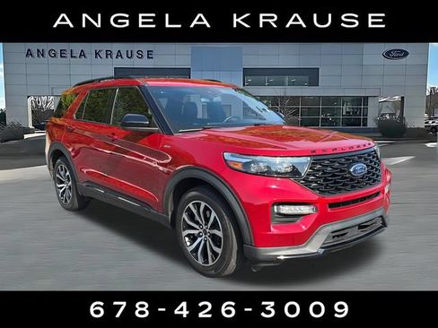 Used 2023 Ford Explorer ST-Line w/ Class IV Trailer Tow Package RWD image 1