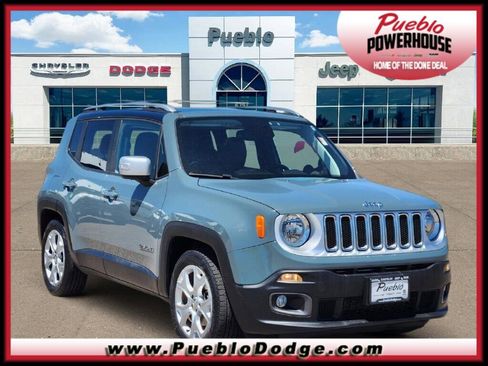 Used 2018 Jeep Renegade Limited w/ UConnect 8.4 Nav Group FWD image 1